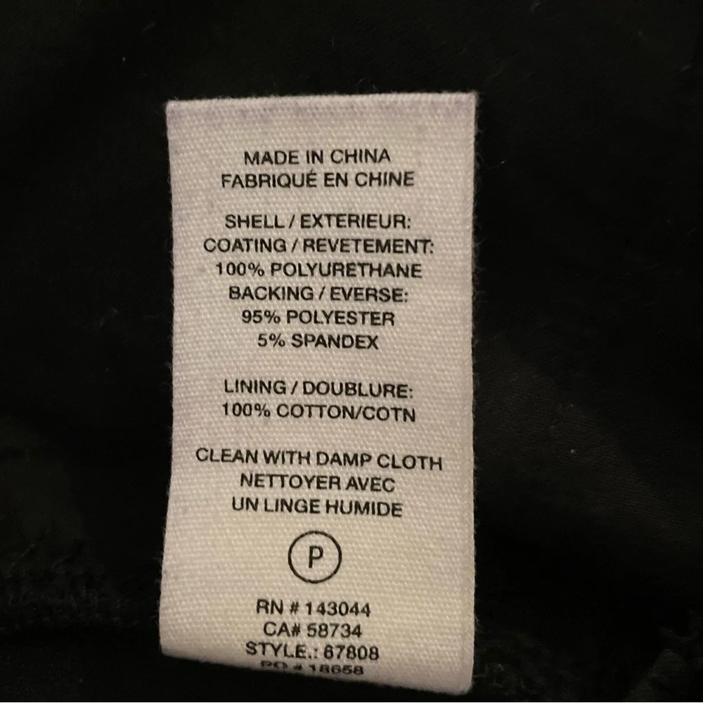 Avec Les Filles Faux Leather Pants in Black - Picture 11 of 11